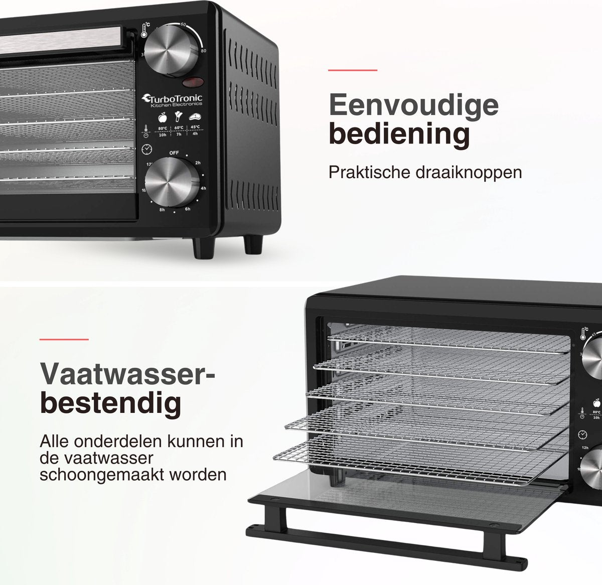 FD14 Voedseldroger - Droogoven - 14 Liter