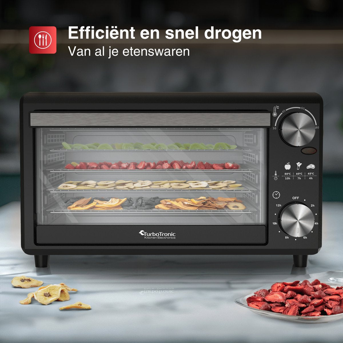 FD14 Voedseldroger - Droogoven - 14 Liter
