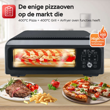 PO12 Elektrische Pizza Oven – Slimme Pizzaoven