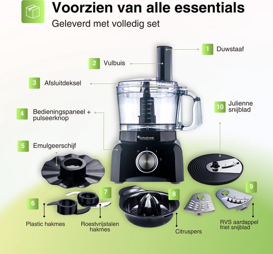FP800 Foodprocessor - Keukenmachine