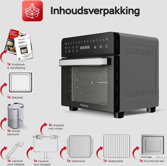 AFO14 Airfryer XXL en Vrijstaande Oven - 14 Liter