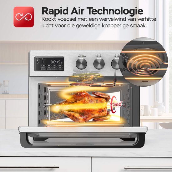 AF32DRD Oven & Airfryer - 32L