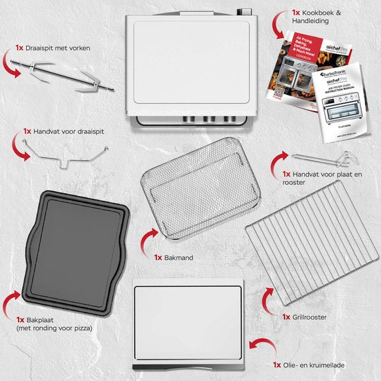 AF32DRD Oven & Airfryer - 32L