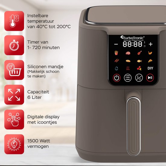 AF-250 Airfryer - 6L