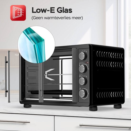 FEO45 Elektrische Oven met Franse deuren - 45L