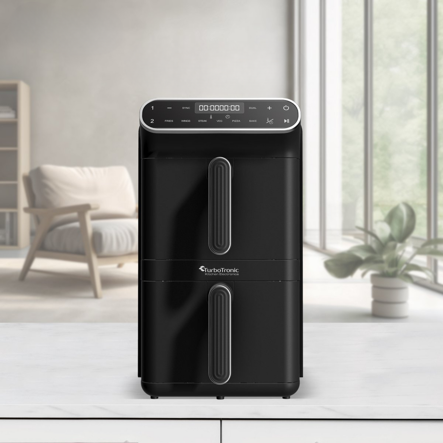 AF-500D - Dubbele Airfryer - 11L - Airfryer XXL
