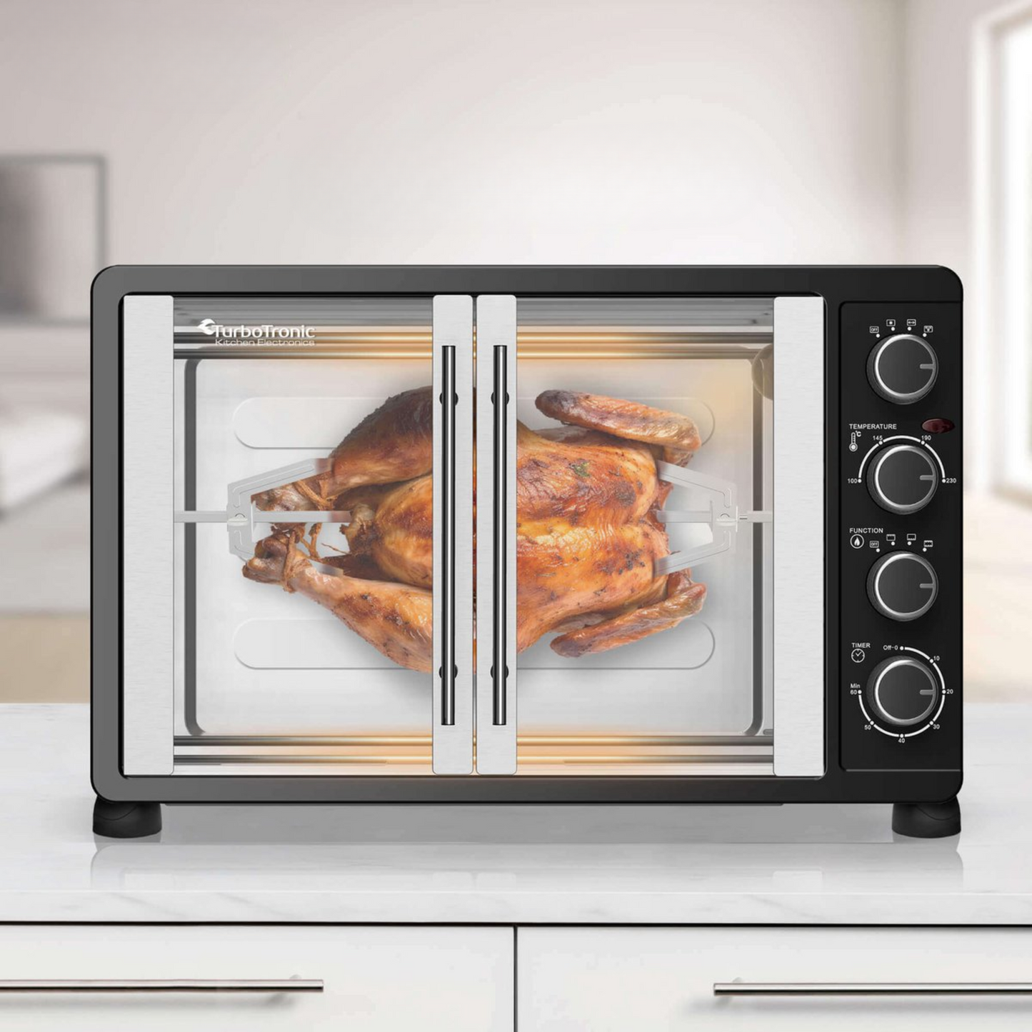 FEO45 Elektrische Oven met Franse deuren - 45L