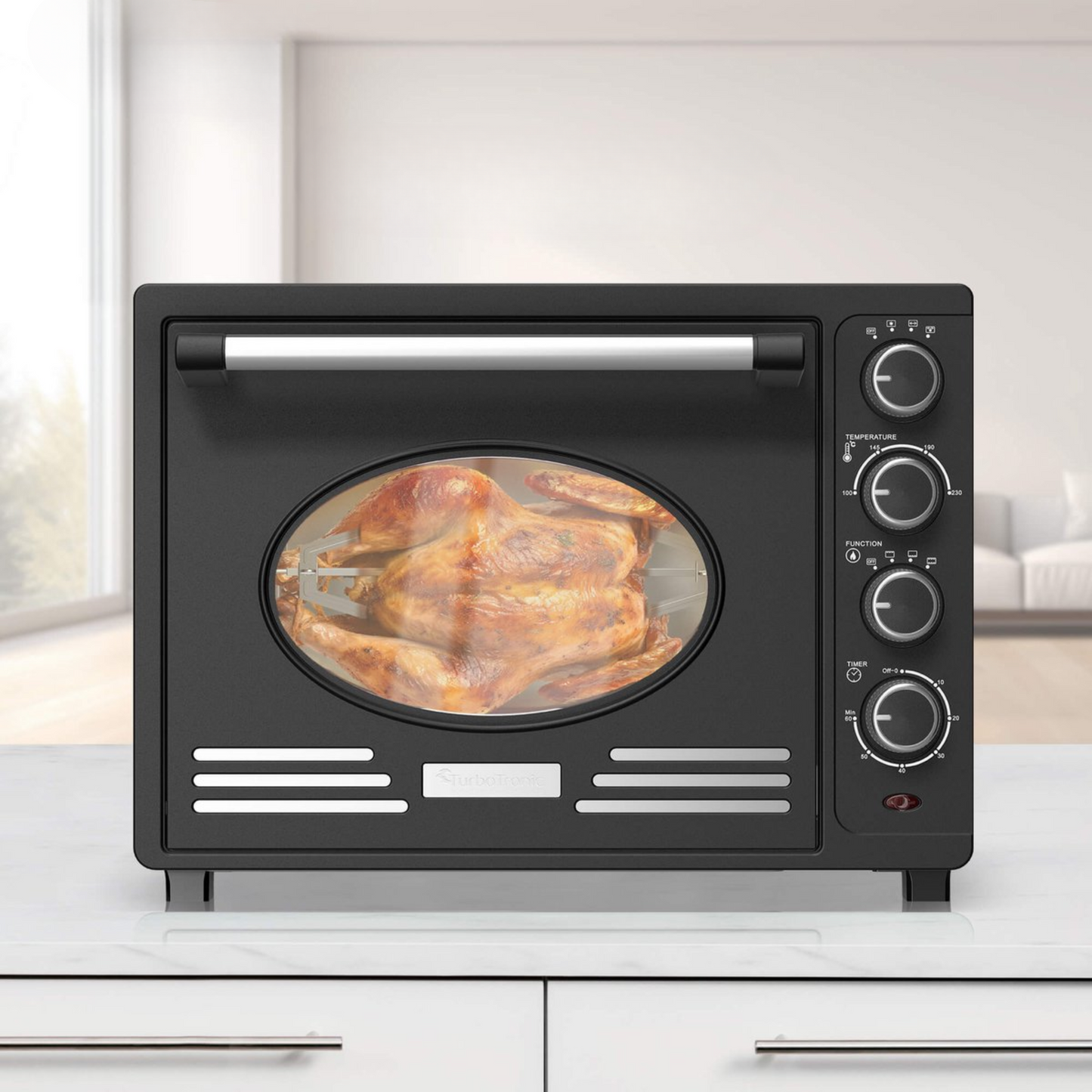 EV35 Elektrische vrijstaande retro oven - 35 Liter