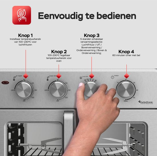 AF32MFD Airfryer XXL en Oven 1 - 32L
