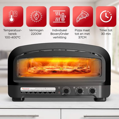 PO13 Elektrische Pizza Oven – Slimme Pizzaoven