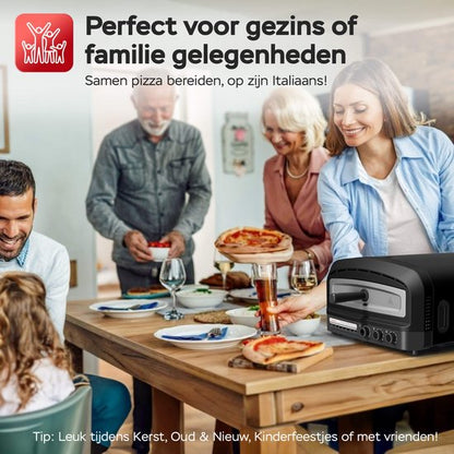 PO13 Elektrische Pizza Oven – Slimme Pizzaoven