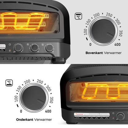 PO13 Elektrische Pizza Oven – Slimme Pizzaoven