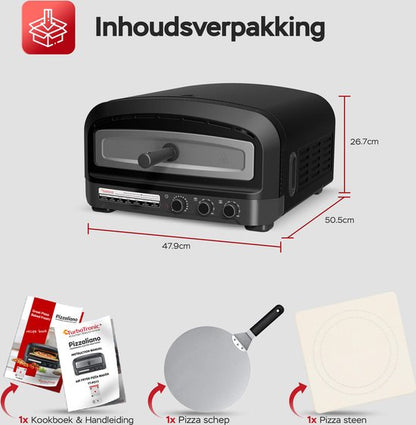 PO13 Elektrische Pizza Oven – Slimme Pizzaoven