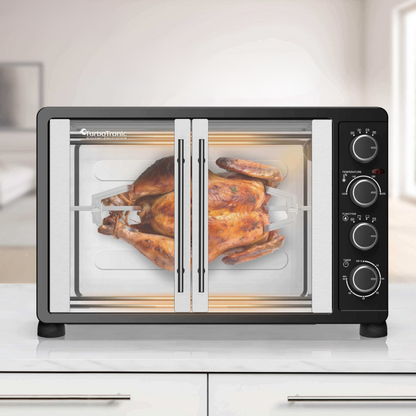 FEO55 Vrijstaande Oven met Franse Deuren - 55L